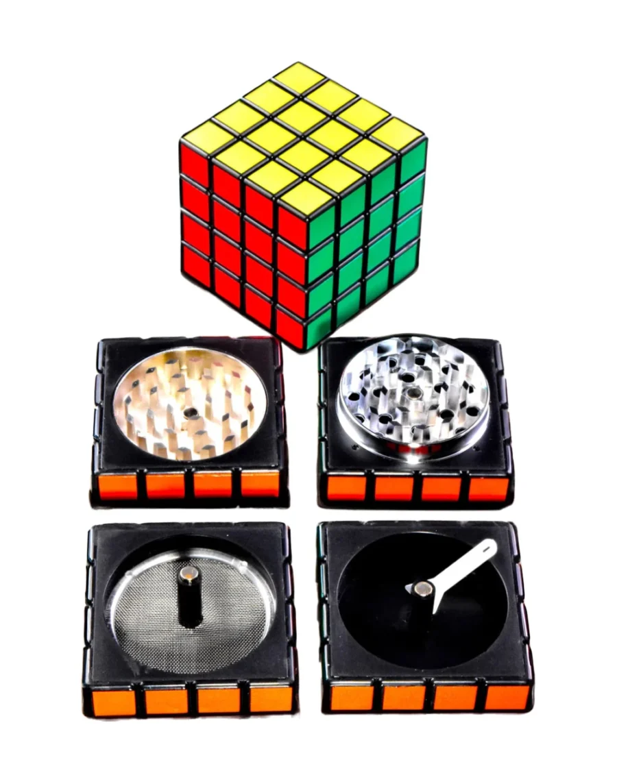 Buy Puzzle Cube Grinder Rubik Cube Weed Cannabis and Herb Grinder in Bangkok and Thailand online