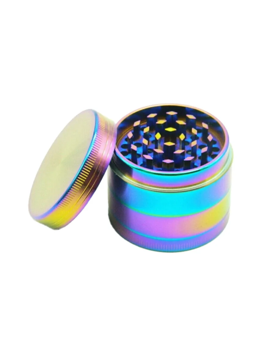 Buy and order Colorful 4 piece Metal Zinc Alloy Tobacco Grinder for weed