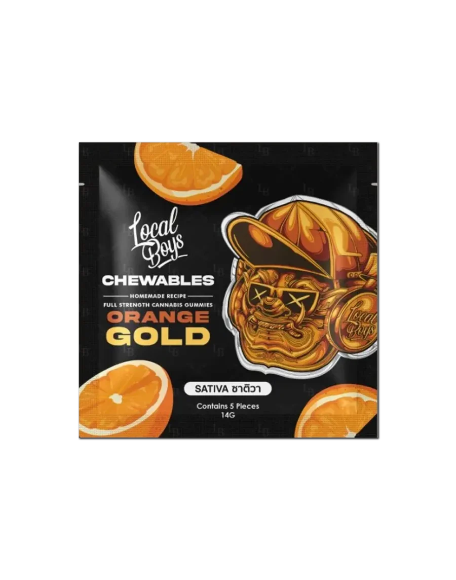 Chewables Gold Edition Travel Size and other edibles available in our online shop for fast and easy delivery in Bangkok and Thailand.