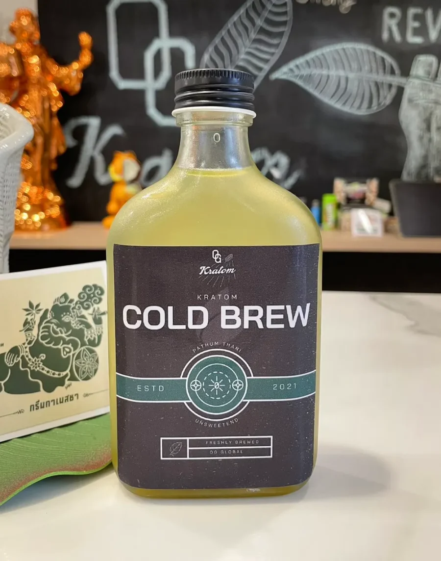 Shop for Kratom Cold Brew Tea, perfect any time of day, for immediate delivery in Bangkok or across Thailand from our online shop.