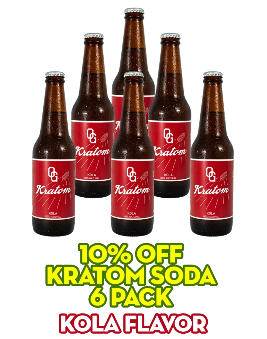 OG Kratom Kola Flavor 6 Pack